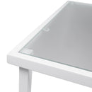 Set da Giardino Divano Poltrone e Tavolino in Metallo Vandi 