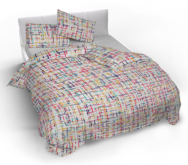 Copripiumino con Federe Stampato in Microfibra Snake World Varie Misure