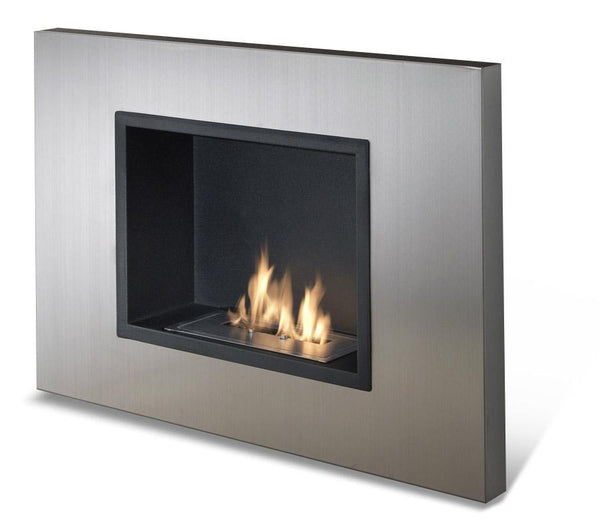 Bioethanol Wandkamin 78x17x54 cm Grau acquista