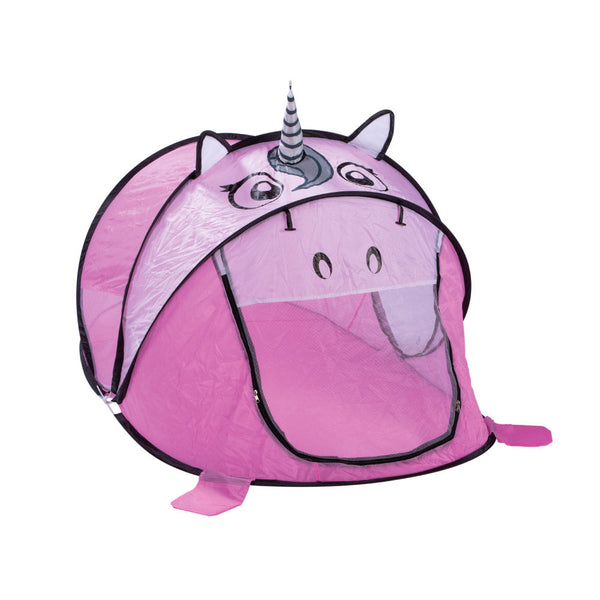 Tenda da Gioco per Bambini 183x96x86 cm con Apertura Pop-Up Unicorno Rosa sconto