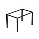 Set Struttura e Gambe Tavolo 1150 x750 mm in Acciaio Emuca Nero