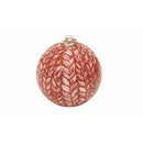 Set 14 Palle di Natale Ø7,5 cm in Polyfoam con Box Oro e Rosso