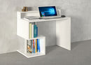 Scrivania a Giorno 100x50x92,5 cm Esse Bianco Lucido  