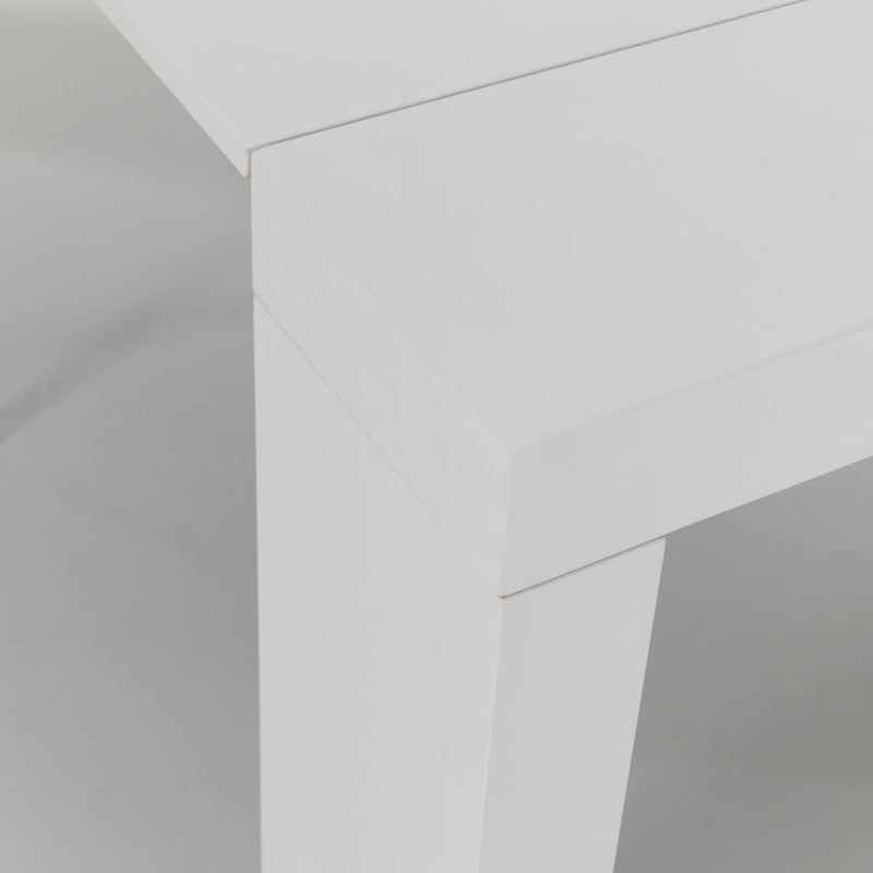 Consolle Allungabile 45/180x90x75 cm in MDF TFT Mahuva Bianco Opaco