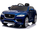 Macchina Elettrica per Bambini 12V con Licenza Jaguar F-Pace Blu