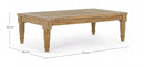 Tavolino 115x65x36h cm Karuba Fsc