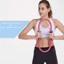 Anello Fitness di Resistenza 38 cm per Pilates Yoga Rosa
