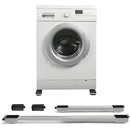 Set 2 barre Carrello per Trasporto Elettrodomestici Sposta Mobili con Ruote