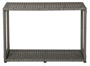 Mobiletto SPA a Giorno per Vasca Idromassaggio Quadrate 85x30x58 cm Grigio