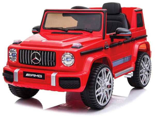 acquista Elektroauto für Kinder 12V Mercedes G63 AMG Offroad Rot