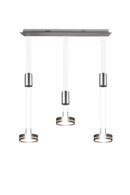 Faretto da Interno a led in Alluminio Nickel Opaco