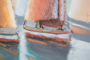 Dipinto su Tela Sidney 80x4x80 cm Legno di Pino e Canvas