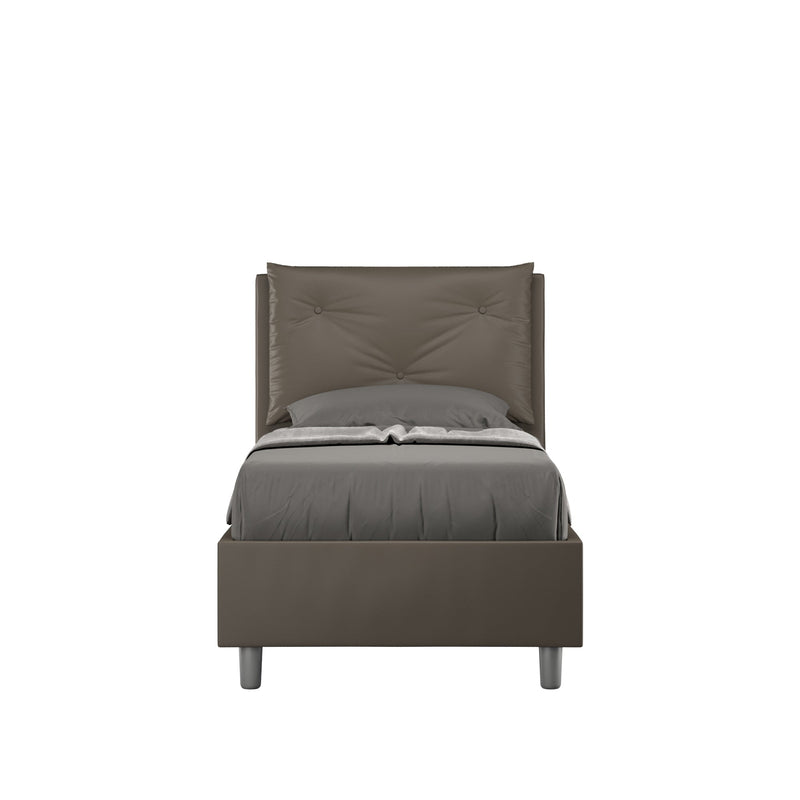 Letto Singolo Appia Cappuccino Varie Misure