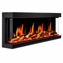 Camino Elettrico da Incasso a Parete 127x24x52 cm Detroit LED RGB e APP  
