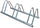 Bikky 8013W Modularer Fahrradträger für 3 Plätze aus Stahl
