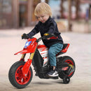 Mini Moto Elettrica per Bambini 6V Rossa