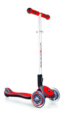 Monopattino 3 ruote Telescopico e Ripiegabile Max 50Kg Globber Elite Rosso