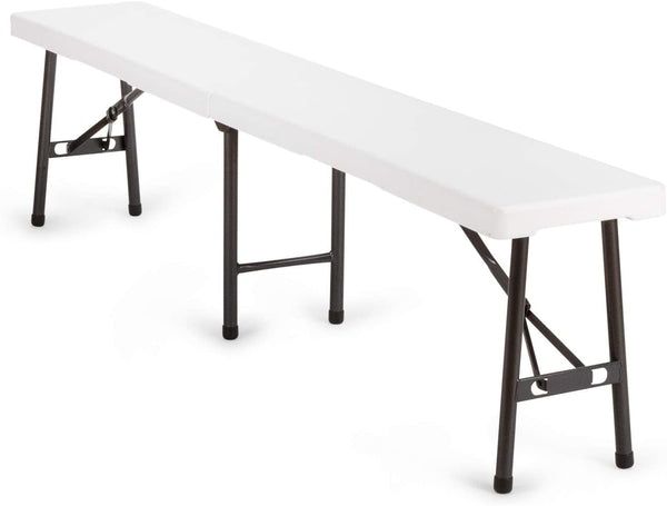 acquista Klappbank für Catering 184x30x44 cm aus Stahl und Kunststoff