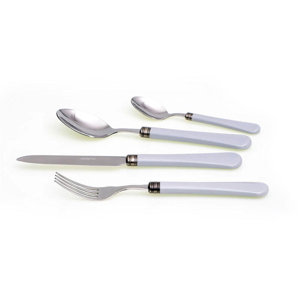 Service-Set Besteck 24-teilig in Rivadossi Sandro Giulietta Grey Edelstahl prezzo