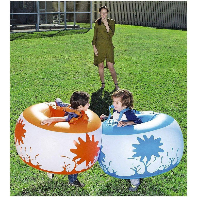Set 2 Bumper Gioco Gonfiabile Sumo 91x51 cm per Bambini Bestway