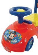 Macchina Cavalcabile per Bambini Volante Direzionabile Vano Contenitore e Telefono Disney Mickey Mouse Rosso