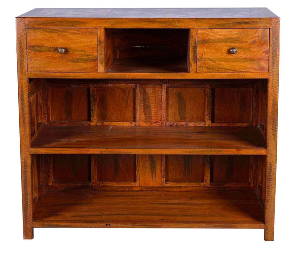 online Massivholz Barschrank Sideboard mit zwei Türen. Hollywood-Sammlung