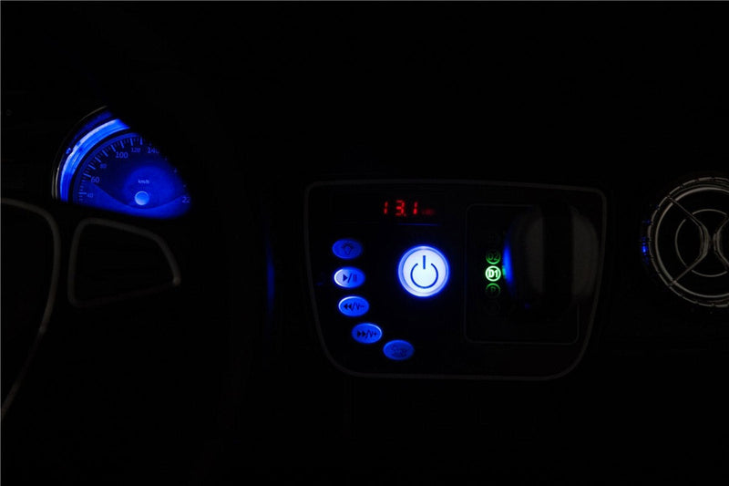 Macchina Elettrica per Bambini 2 Posti 12V Mp4 con Licenza Mercedes Classe X Pick-up Bianca