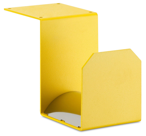 sconto Portatubo Quadrato per Fontane da Giardino in Ferro Antiruggine Belfer 42/PGQ Giallo