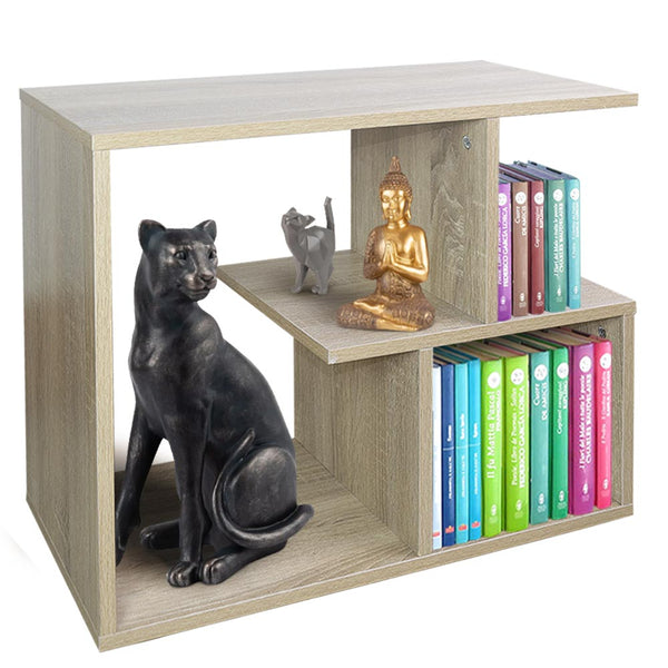 sconto Tavolino Design Moderno 5 Ripiani 60x30x50cm Casa Ufficio Beige