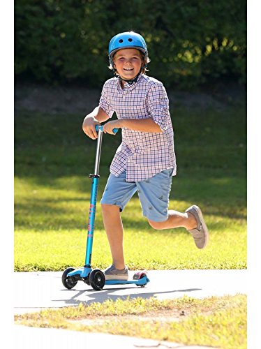 Monopattino 3 ruote Telescopico Max 70Kg Micro Maxi Deluxe Aqua