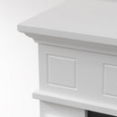 Camino a Bioetanolo da Pavimento 89,5x90,5x28 cm Jefferson Bianco