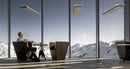 Stufa Elettrica ad Infrarossi 125x20,1x5,8 cm da Soffitto 1800W in Alluminio Moel Hot-Top Silver