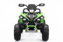 Quad Elettrico per Bambini ATV Safari Gold 24V con Telecomando Verde