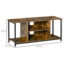 Mobile TV 110x40x50 cm per TV fino a 55 Marrone Rustico