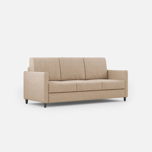 online Divano 3 Posti 198x85x85 cm Karay in Tessuto Beige