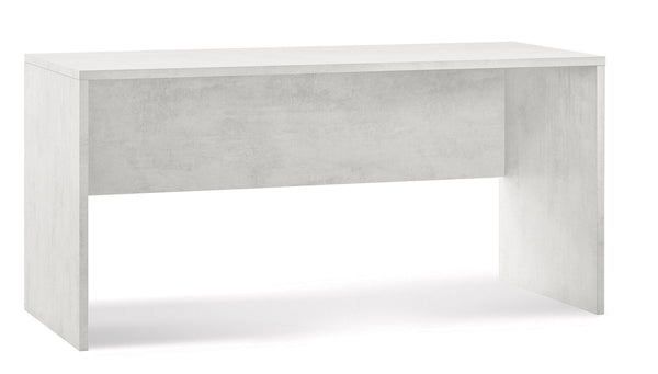 Scrivania da Ufficio Porta PC 160x76x69 cm Ossido Bianco sconto