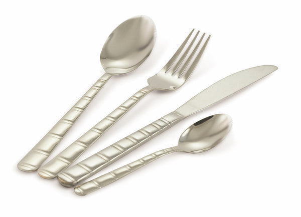 Service Besteckset 24-teilig aus Stahl Villa d'Este Home Tivoli Bamboo online