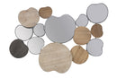 Specchio Quoxy 118x11x82,5 cm Lengo Ferro e Specchio Marrone