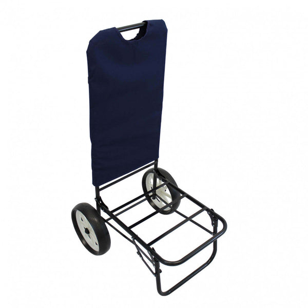 Sirio Trolley 45x50x103 h cm in Blue Steel prezzo