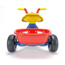 Triciclo a Pedali Primi Passi per Bambini 3 Ruote e Vano Contenitore Marvel Spidey Blu e Rosso  