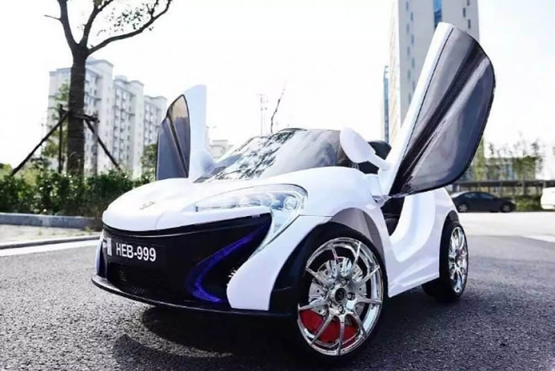 Macchina Elettrica per Bambini 12V Kid Smile Daytona Rosa