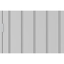 Casetta Box da Giardino 249,1x209,3x231,3 cm in Acciaio Zincato Grigio