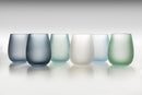 Set 6 Bicchieri Acqua Frosted in Vetro 500 ml Villa d'Este Home Tivoli Happy Hour