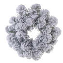 Set 4 Corone Abetone innevata con 28 Tips Ø30 cm 