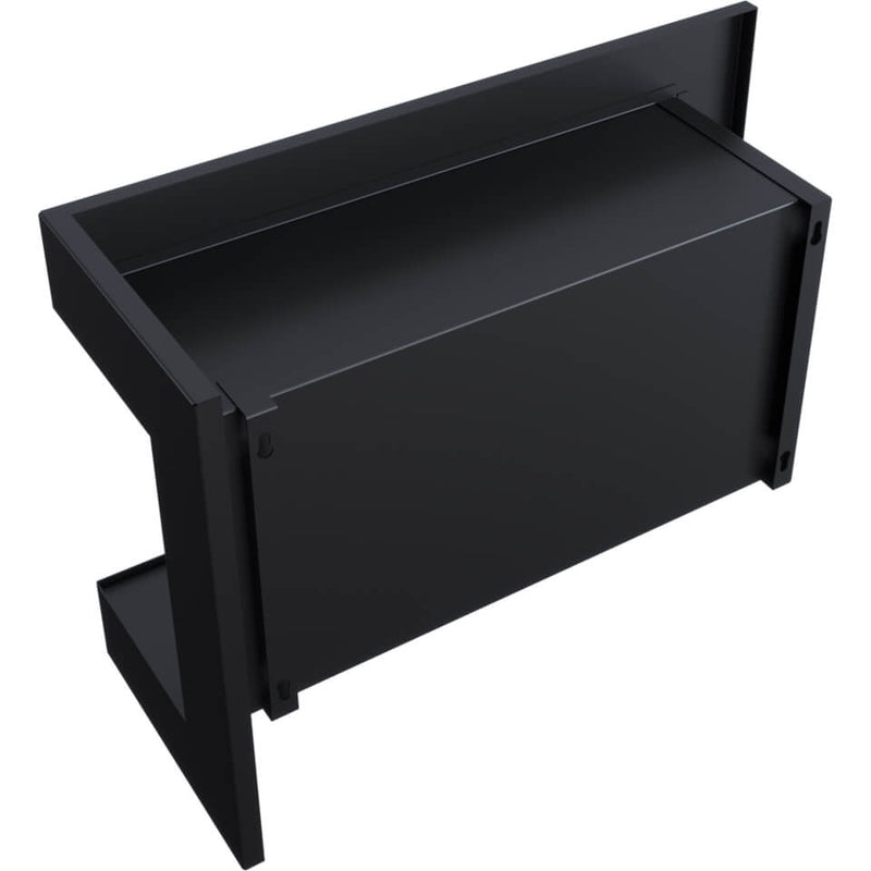Camino a Bioetanolo da Incasso 70x48 cm Flig Tampa Nero Angolo a Destra