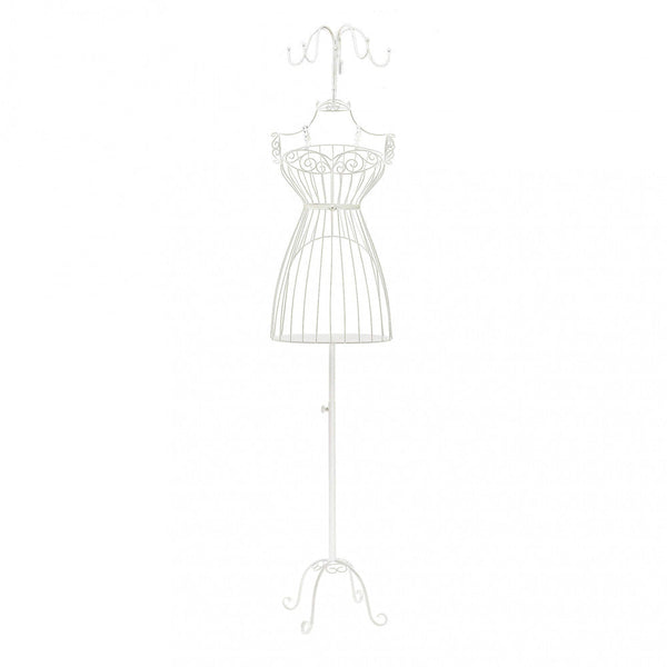acquista Kleiderbügel 38 x 29 x 176 h cm aus weißem Stahl