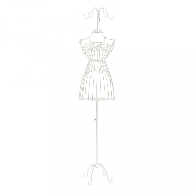 Appendiabiti 38x29x176 h cm in Acciaio Bianco