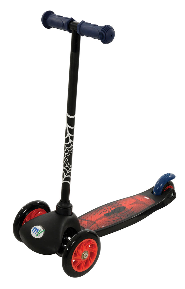 Monopattino Evolutivo a 3 Ruote con Cuscinetti ABEC-5 e Freno a Pedale Posteriore Marvel Spiderman Blu prezzo