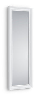 Specchio da Parete 50x150x5 cm in Plastica Wanda Bianco cromo