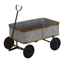 Cesta in Metallo 60x33,5x38cm Carretto